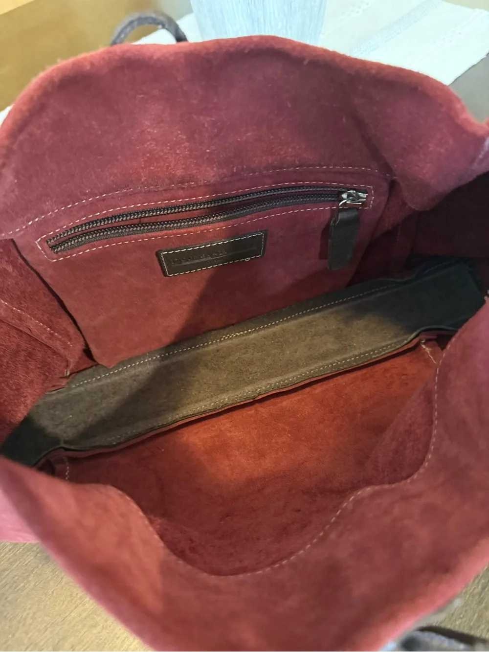 Dooney & Bourke Made in Italy Suede Hobo